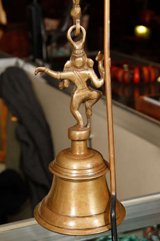 Ganesha Temple Bell on Stand 1